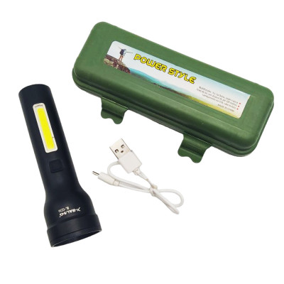 Ліхтар ручний акумуляторний BL C236 компактний світлодіодний USB ліхтарик в кейсі Ліхтар ручний акумуляторний BL C236 компактний світлодіодний USB ліхтарик в кейсі