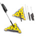 Электровеник Twister Sweeper электрощетка Ручной электрический турбовеник Твистер Свипер Желтый треугольный Электровеник Twister Sweeper электрощетка Ручной электрический турбовеник Твистер Свипер Желтый треугольный