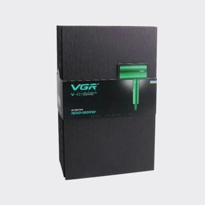 Фен для волос с ионизацией VGR V-431 с концентратором для сушки и укладки волос в подарочной коробке