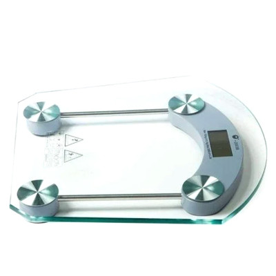 Весы бытовые напольные электронные для взвешивания стекло квадрат Personal Scale портативные с ЖК дисплем Весы бытовые напольные электронные для взвешивания стекло квадрат Personal Scale портативные с ЖК дисплем