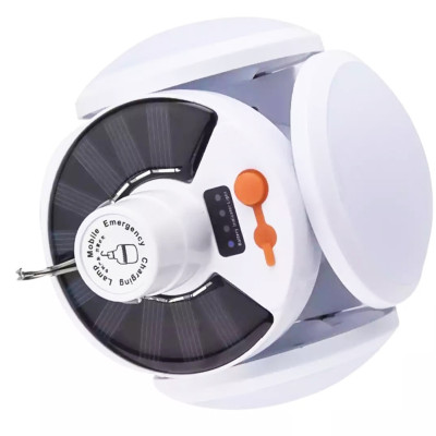 Підвісна лампа для кемпінгу та відпочинку Magic Cool Camping Light на акумуляторі із сонячною панеллю з гачком Підвісна лампа для кемпінгу та відпочинку Magic Cool Camping Light на акумуляторі із сонячною панеллю з гачком