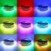 Светодиодная LED лента RGB 5 м силиконовая с пультом и переходником светодиодное освещение Светодиодная LED лента RGB 5 м силиконовая с пультом и переходником светодиодное освещение