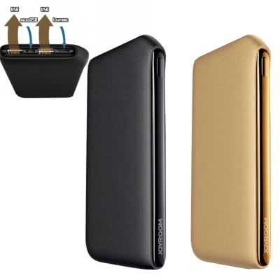 Power bank 10000 mAh Joyroom внешний аккумулятор универсальное зарядное устройство повербанк Lightning usb