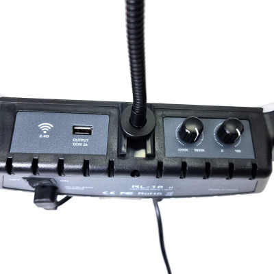 Кольцевая лампа RL18 II 512 LED со штативом и чехлом Кольцевое освещение для съемки набор блогера Кольцевая лампа RL18 II 512 LED со штативом и чехлом Кольцевое освещение для съемки набор блогера