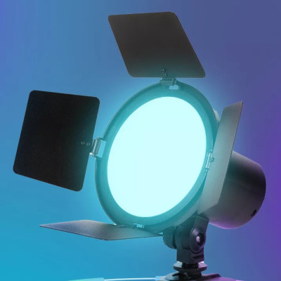 Светодиодный прожектор RGB с пультом JSL-216 портативный LED видеосвет для студийной съёмки Светодиодный прожектор RGB с пультом JSL-216 портативный LED видеосвет для студийной съёмки