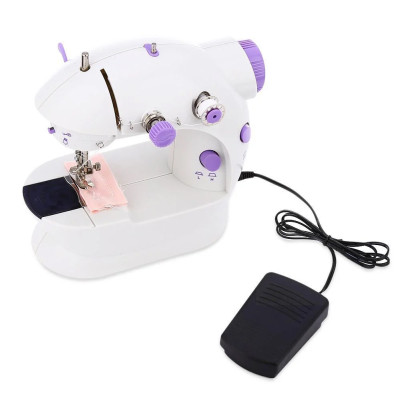 Міні швейна машинка 4 в 1 Mini Sewing Machine SM 202А Домашня компактна настільна портативна ручна 220V Міні швейна машинка 4 в 1 Mini Sewing Machine SM 202А Домашня компактна настільна портативна ручна 220V