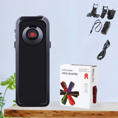 Бездротова міні відеокамера диктофон World Smallest Voice Recorder портативна камера з датчиком звуку