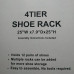 Органайзер полиця для взуття стелаж shoe rack складана стійка підставка чорна шафа для взуття Органайзер полиця для взуття стелаж shoe rack складана стійка підставка чорна шафа для взуття