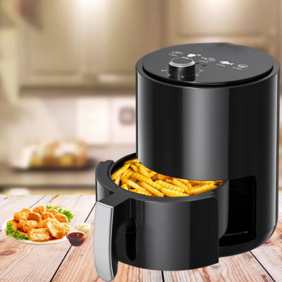 Безмасляна фритюрниця зі знімною чашею Air Fryer BW-3011 Аерофритюрниця без олії з таймером та чашею 3.2л Безмасляна фритюрниця зі знімною чашею Air Fryer BW-3011 Аерофритюрниця без олії з таймером та чашею 3.2л