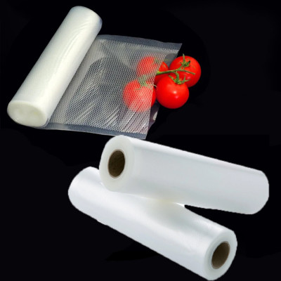 Пакеты для вакууматора в рулоне гофрированные для вакуумного упаковщика размером 20х400 см