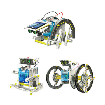 Робот конструктор Solar Robot 14 в 1 на сонячних батареях Дитячі розвиваючі конструктори для хлопчиків Робот конструктор Solar Robot 14 в 1 на сонячних батареях Дитячі розвиваючі конструктори для хлопчиків