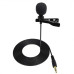 Микрофон петличный для записи звука Петличка блогерская с клипсой We Media Mic M 01 jack 3.5 мм