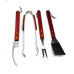 Набір приладів для барбекю і гриля 4 предмета BBQ 4 PCS Barbecue Set Інструменти для мангала гриля та барбекю Набір приладів для барбекю і гриля 4 предмета BBQ 4 PCS Barbecue Set Інструменти для мангала гриля та барбекю