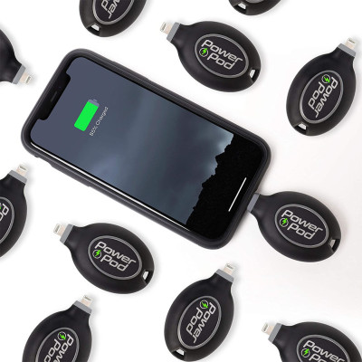 Брелок зарядний пристрій повербанк Power Bank Power Pod зовнішній акумулятор Lightning