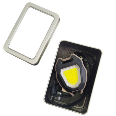 Ліхтар ручний акумуляторний світлодіодний потужний BL K44 Ліхтарик медаль яскравий з USB зарядкою та магнітом Ліхтар ручний акумуляторний світлодіодний потужний BL K44 Ліхтарик медаль яскравий з USB зарядкою та магнітом