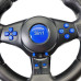 Кермо з педалями 3в1 Vibration Steering wheel педалями газу та гальма мультимедійний універсальний джойстик-кермо Кермо з педалями 3в1 Vibration Steering wheel педалями газу та гальма мультимедійний універсальний джойстик-кермо
