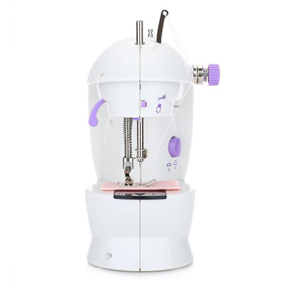 Міні швейна машинка 4 в 1 Mini Sewing Machine SM 202А Домашня компактна настільна портативна ручна 220V Міні швейна машинка 4 в 1 Mini Sewing Machine SM 202А Домашня компактна настільна портативна ручна 220V