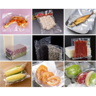 Гофрированные пакеты для вакууматора в рулоне для вакуумного упаковщика 20х500 см