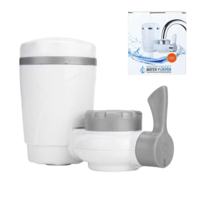 Насадка фильтр на кран для очистки воды Water Purifier проточный очиститель с активированным углем Насадка фильтр на кран для очистки воды Water Purifier проточный очиститель с активированным углем