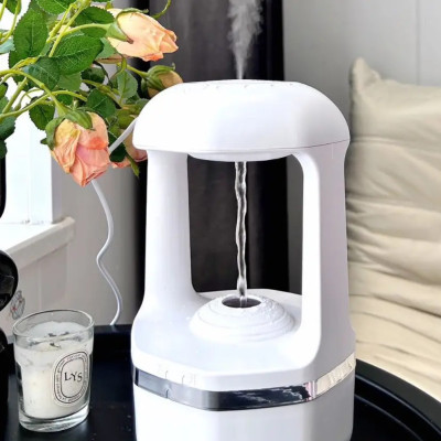 Капельный антигравитационный увлажнитель воздуха 2в1 Water Drop Humidifier увлажнитель для дома с подсветкой Капельный антигравитационный увлажнитель воздуха 2в1 Water Drop Humidifier увлажнитель для дома с подсветкой
