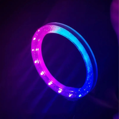 Набор блогера 5в1 Светодиодная кольцевая RGB лампа 3D 36см Штатив 2м Селфи палка Петличный микрофон Экш камера Набор блогера 5в1 Светодиодная кольцевая RGB лампа 3D 36см Штатив 2м Селфи палка Петличный микрофон Экш камера