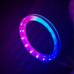 Набор блогера 5в1 Светодиодная кольцевая RGB лампа 3D 36см Штатив 2м Селфи палка Петличный микрофон Экш камера Набор блогера 5в1 Светодиодная кольцевая RGB лампа 3D 36см Штатив 2м Селфи палка Петличный микрофон Экш камера