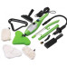 Швабра паровая 5 в 1 пароочиститель электрошвабра универсальная H2O Steam Cleaner Mop X5 Зеленая Швабра паровая 5 в 1 пароочиститель электрошвабра универсальная H2O Steam Cleaner Mop X5 Зеленая