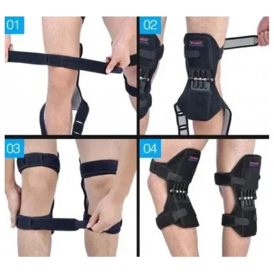 Коленные стабилизатор ортез Подколенный бионический Powerknee Nasus Sports для поддержки коленного сустава 2 ш Коленные стабилизатор ортез Подколенный бионический Powerknee Nasus Sports для поддержки коленного сустава 2 ш