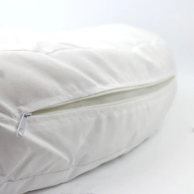 Подушка ортопедическая на одну сторону Side Sleeper Pro White Подушки подковы для шеи и для сна на боку Подушка ортопедическая на одну сторону Side Sleeper Pro White Подушки подковы для шеи и для сна на боку
