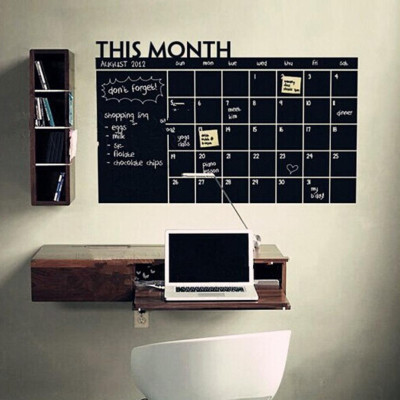Самоклеюча плівка для малювання крейдою 45х30см Black Board Sticker дошка на стіну з крейдою Самоклеюча плівка для малювання крейдою 45х30см Black Board Sticker дошка на стіну з крейдою