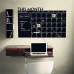 Самоклеюча плівка для малювання крейдою 45х30см Black Board Sticker дошка на стіну з крейдою Самоклеюча плівка для малювання крейдою 45х30см Black Board Sticker дошка на стіну з крейдою