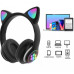 Наушники беспроводные с ушками Cat Ear VZV 23M детские наушники кошачьи ушки с микрофоном Наушники беспроводные с ушками Cat Ear VZV 23M детские наушники кошачьи ушки с микрофоном