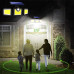 Уличный прожектор Split solar wall lamp NF 1725 Фонарь с датчиком движения и солнечной панелью