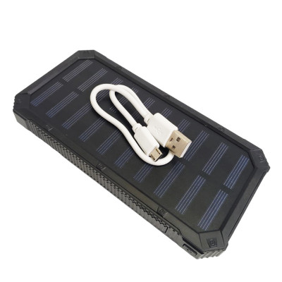 Повербанк 15000 mAh Power bank от солнечной панели Solar зарядное устройство для телефона с фонариком Повербанк 15000 mAh Power bank от солнечной панели Solar зарядное устройство для телефона с фонариком