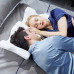 Ортопедична Подушка тунель з пам'яттю Memory Foam Pillow з тунелем для руки для шиї з піною Біла Ортопедична Подушка тунель з пам'яттю Memory Foam Pillow з тунелем для руки для шиї з піною Біла