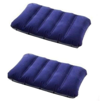Подушка надувна Intex 43x28x9 см Синя 68672 Туристична дорожня похідна для плавання і подорожей 2шт Подушка надувна Intex 43x28x9 см Синя 68672 Туристична дорожня похідна для плавання і подорожей 2шт
