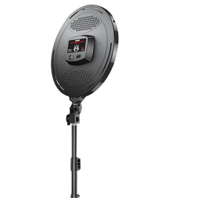 Кругла LED лампа 32 см з пультом та штативом 2м Fill Light Circular M666 світлодіодна для фото та відеозйомок Кругла LED лампа 32 см з пультом та штативом 2м Fill Light Circular M666 світлодіодна для фото та відеозйомок