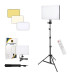 Светодиодная прямоугольная лампа LED Photography Fill Light 23х16см с пультом и штативом 2м для фото и видео Светодиодная прямоугольная лампа LED Photography Fill Light 23х16см с пультом и штативом 2м для фото и видео
