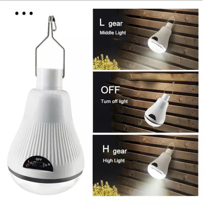 Лампа акумуляторна Solar Led Light GR 020 світильник із сонячною панеллю ліхтар світлодіодний на гачку Лампа акумуляторна Solar Led Light GR 020 світильник із сонячною панеллю ліхтар світлодіодний на гачку