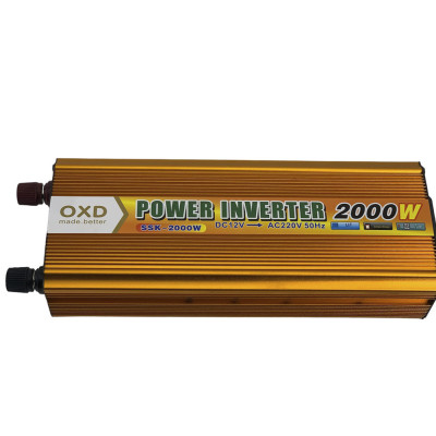 Инвертор преобразователь напряжения от аккумулятора Power Inverter 2000 W автомобильный 12V-220V Инвертор преобразователь напряжения от аккумулятора Power Inverter 2000 W автомобильный 12V-220V