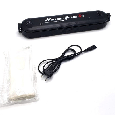 Вакууматор побутовий апарат для упаковки вакуумом Vacuum Sealer вакуумний пакувальник домашній Вакууматор побутовий апарат для упаковки вакуумом Vacuum Sealer вакуумний пакувальник домашній