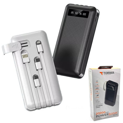 Повербанк TRM 1021 20000 mAh Power bank зарядное устройство для телефона Micro USB Type C USB Lightning Повербанк TRM 1021 20000 mAh Power bank зарядное устройство для телефона Micro USB Type C USB Lightning