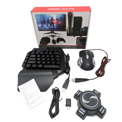 Набір клавіатури миші Ігровий Hub для консолей Converter Mix Pro з конвертером клавіатури та мишки Набір клавіатури миші Ігровий Hub для консолей Converter Mix Pro з конвертером клавіатури та мишки