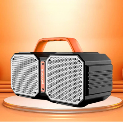 Портативна бездротова Bluetooth колонка BUGANI M83Р 60 ВТ Потужна USB FM стерео бумбокс акустика