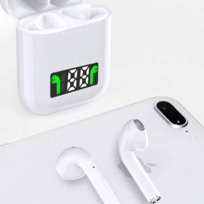 Наушники беспроводные Bluetooth i99 TWS Блютуз гарнитура с кейсом Наушники и гарнитуры для телефона и музыки Наушники беспроводные Bluetooth i99 TWS Блютуз гарнитура с кейсом Наушники и гарнитуры для телефона и музыки