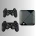 Игровая консоль приставка для телевизора M8 mini 4K Android ТВ с встроенным эмулятором ретро игр и джойстиками Игровая консоль приставка для телевизора M8 mini 4K Android ТВ с встроенным эмулятором ретро игр и джойстиками
