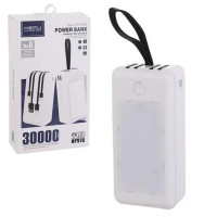 Повербанк 30000 mAh power bank HP976 зарядка для телефону зарядний пристрій USB Type-C micro USB Lightning Повербанк 30000 mAh power bank HP976 зарядка для телефону зарядний пристрій USB Type-C micro USB Lightning