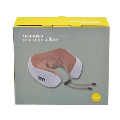 Массажная подушка подкова с эффектом памяти и вибрацией Upgrade Vibration Pillow виброподушка массажер Массажная подушка подкова с эффектом памяти и вибрацией Upgrade Vibration Pillow виброподушка массажер