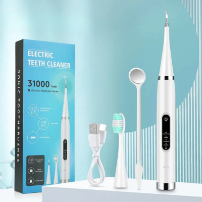 Электрическая ультразвуковая зубная щетка скалер Electric Teeth Cleaner для удаления камней отбеливание зубов