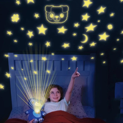 М'яка іграшка нічник проектор зоряне небо музична з LED підсвічуванням 6 режимів Dream Lites М'яка іграшка нічник проектор зоряне небо музична з LED підсвічуванням 6 режимів Dream Lites